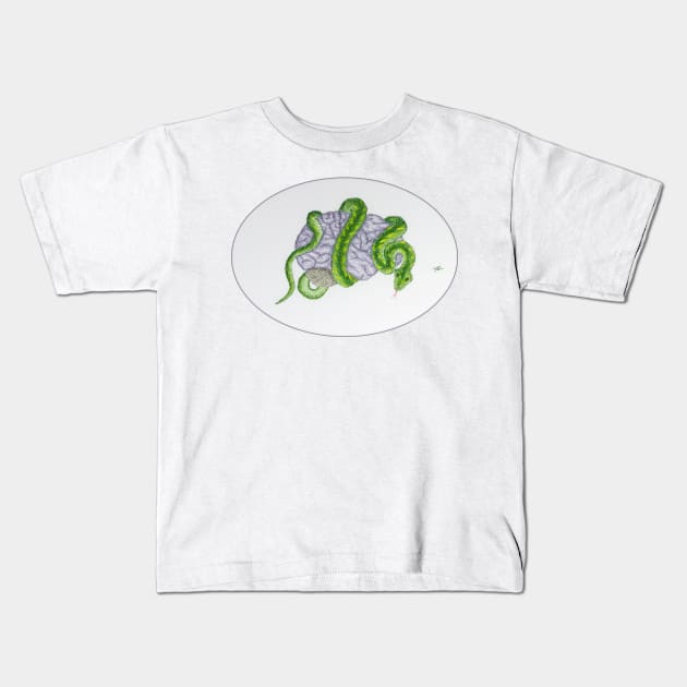 Intracranial Hypertension Kids T-Shirt by Arondel